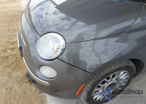 2013 Fiat 500 Lounge из США, поврежденный, VIN 3C3CFFCR5DT698384